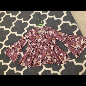 Flowered blouse
